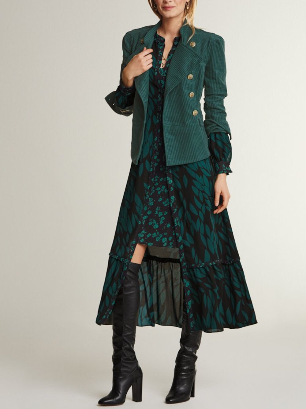 Cabi Autumn Duster Dress Size M